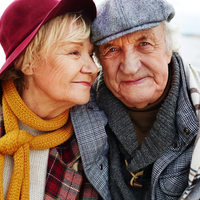 older couple love