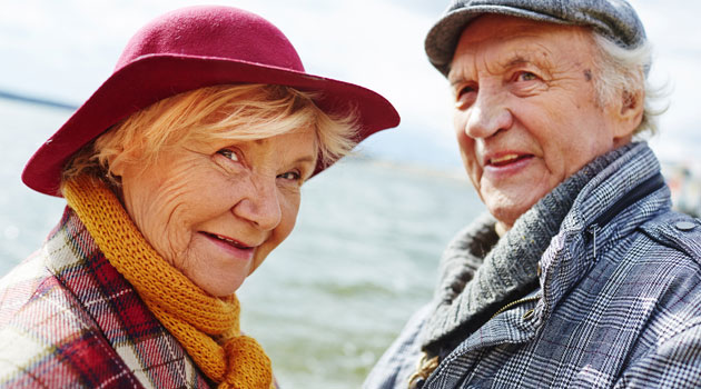 senior couple real love