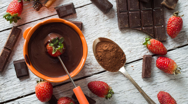 70th birthday gift fondue