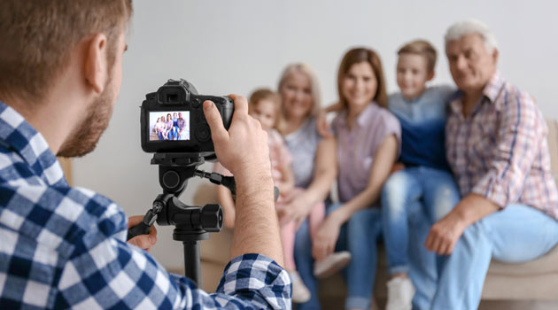 family photo shoot