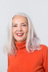 cool grey hair