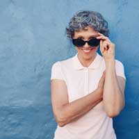 transition to grey hair