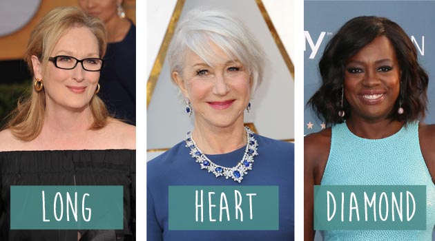 hairstyles for over 50s face shapes