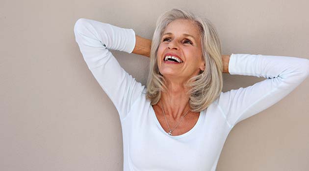 transition to grey hair