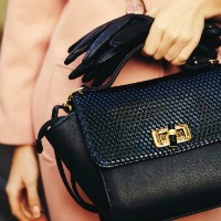 woman and bag