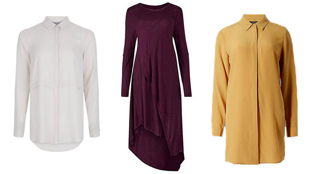 Longer length tunics