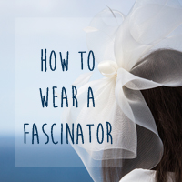 how to wear a fascinator