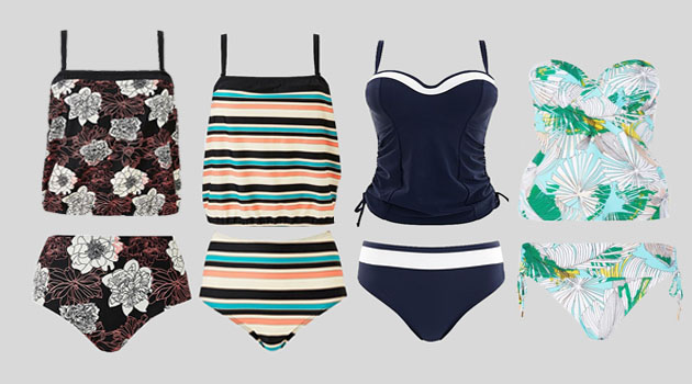 plus size tankinis