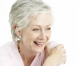 beautiful senior woman