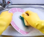 Washing up