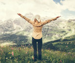 woman mountain