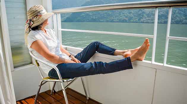 Over 50s cruise holiday